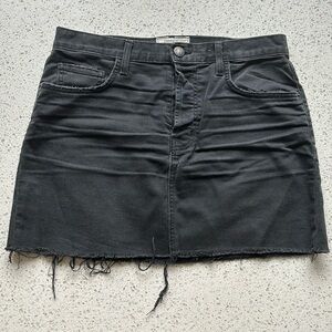 Current Elliot denim mini skirt